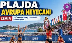 Plajda Avrupa heyecanı: Foça genç voleybol yıldızlarını ağırlayacak