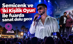 Semicenk ve 'İki Kişilik Oyun' ile fuarda sanat dolu gece