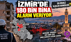 İzmir’de deprem alarmı: 180 bin bina çok yüksek risk grubunda