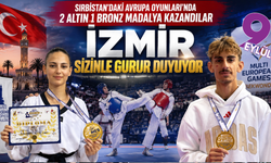 İzmirli taekwondoculardan Avrupa’da madalya yağmuru