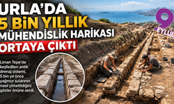 Urla Liman Tepe’de 5 bin yıllık mühendislik harikası: Antik drenaj sistemi bulundu