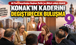 AK Parti heyetinden Başkan Mutlu’ya ziyaret: Konak’ta kentsel dönüşüm mesajı