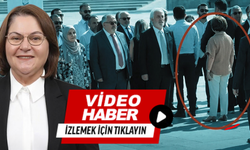 Didim’deki protokol krizi kamerada
