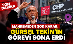 Mahkemeden CHP İstanbul kararı: Gürsel Tekin’in görevi sona erdi