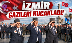 İzmir gazilerini kucakladı!