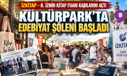 İZKİTAP - 8. İzmir Kitap Fuarı kapılarını açtı; Kültürpark’ta edebiyat şöleni başladı