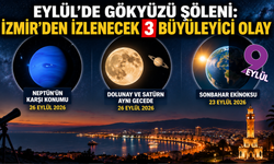 Gökyüzü hareketleniyor: Eylül ayında İzmir’den izlenebilecek 3 astronomi olayı
