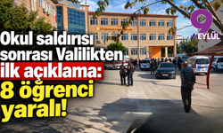 Turgutlu’da okul yakınında silahlı saldırı! Manisa Valiliği'nden ilk açıklama