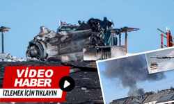 Gökyüzünde panik: F-16 düştü