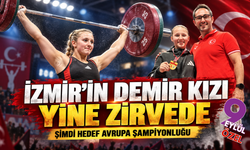 İzmir’in demir kızı yine zirvede