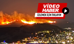 Bodrum’da korkutan yangın!