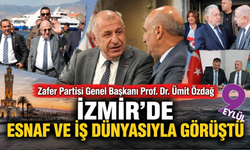 Zafer Partisi lideri Ümit Özdağ, esnaf ve iş dünyasıyla görüştü
