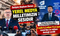 İletişim Başkanı Duran: “Yerel medya milletimizin sesidir”
