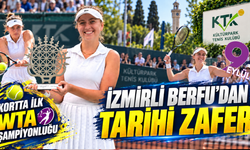 İzmirli Berfu Cengiz’den tarihi başarı! Kortta WTA şampiyonluğu