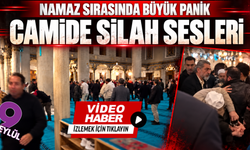 Camide silah sesleri: Namaz sırasında büyük panik