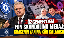 Özgener'den fon skandalına mesaj: Kimsenin yanına kâr kalmasın