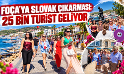 Foça'ya Slovak çıkarması: 25 bin turist geliyor
