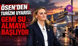 Ösen’den turizm uyarısı: Gemi su almaya başlıyor