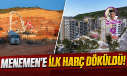 Menemen'e ilk harç döküldü!