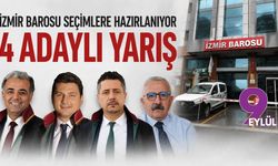 İzmir Barosu seçimlere hazırlanıyor: 4 adaylı yarış
