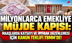 Milyonlarca emekliye müjde kapısı: Maaşlarda katsayı ve intibak düzenlemesi için kanun teklifi TBMM'de!