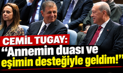 Cemil Tugay’dan AKP’ye geçiş açıklaması: "Annemin duası ve eşimin desteğiyle geldim!"