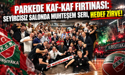 Parkede Kaf-Kaf Fırtınası: Seyircisiz Salonda Muhteşem Seri, Hedef Zirve!