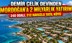 Demir çelik devinden İzmir'e 2 milyarlık yatırım: Mordoğan'a 240 odalı tatil köyü!