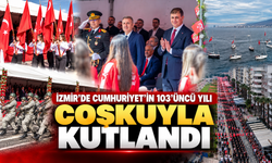 İzmir’de 103’üncü yıl coşkusu: Başkan Tugay’dan Cumhuriyet mesajı