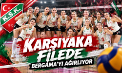 Karşıyaka filede Bergama’yı ağırlıyor: Hedef zirve takibini sürdürmek