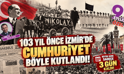 Cumhuriyet İzmir'e gece yarısı geldi!