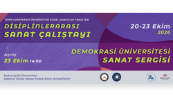 İzmir Demokrasi Üniversitesi Sanat Çalıştayı 20 Ekim'de Başlıyor