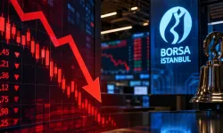 Borsa yine sert düştü