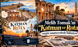 İzmir'de zaman ve mekân yolculuğu: Melih Tomak'ın "Katman ve Rota" sergisi sanatseverlerle buluşuyor!