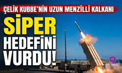 Çelik Kubbe'nin Uzun Menzilli Kalkanı SİPER Hedefini Vurdu