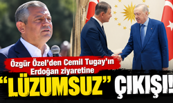 Özgür Özel'den Cemil Tugay'ın Erdoğan ziyaretine "lüzumsuz" çıkışı!