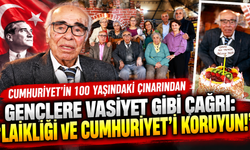 Cumhuriyet’in 100 Yaşındaki Çınarından Gençlere Vasiyet Gibi Çağrı