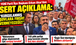 YENİ Parti İlçe Başkanı Erkan Akar: "Kurgulanmış şovlara fırsat vermeyeceğiz!"