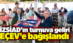 İZSİAD’ın turnuva geliri EÇEV’e bağışlandı