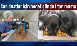 Can dostlar için hedef günde 1 ton mama