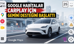 Google Haritalar CarPlay İçin Gemini Desteğini Başlattı
