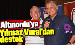 Altınordu'ya Yılmaz Vural'dan destek