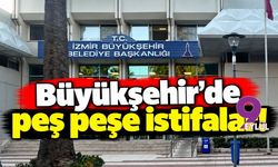 Büyükşehir'de peş peşe istifalar!