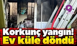 Aydın'da korkunç yangın! Ev küle döndü