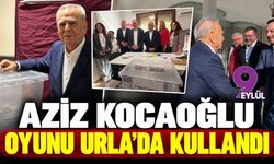 Aziz Kocaoğlu oyunu Urla'da kullandı