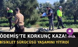 Ödemiş'te korkunç kaza! Bisikletli Mehmet Avar yaşamını yitirdi...
