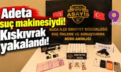 Buca'da suç makinesi yakalandı!