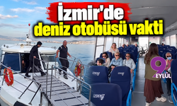 İzmir'de deniz otobüsü vaktiizm
