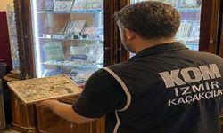 İzmir'de tarihi eser operasyonu!