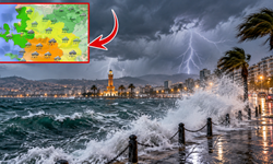 Meteoroloji'den 24 saatlik sağanak alarmı! İzmir dahil 30 ilde sarı ve turuncu uyarı